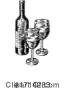 Wine Clipart #1714283 by AtStockIllustration