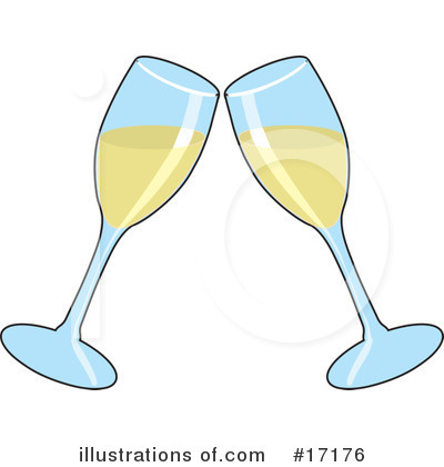 Toasting Clipart #17176 by Maria Bell