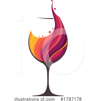 Royalty-Free (RF) Wine Clipart Illustration by beboy - Stock Sample #1787178