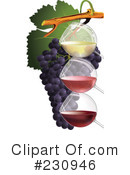 Wine Clipart #230946 by Eugene