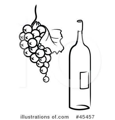 Royalty-Free (RF) Wine Clipart Illustration by TA Images - Stock Sample #45457