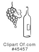 Wine Clipart #45457 by TA Images