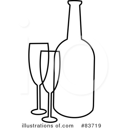 Royalty-Free (RF) Wine Clipart Illustration by Rosie Piter - Stock Sample #83719