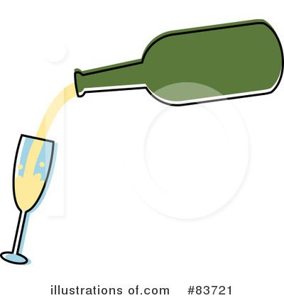 Royalty-Free (RF) Wine Clipart Illustration by Rosie Piter - Stock Sample #83721