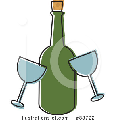 Royalty-Free (RF) Wine Clipart Illustration by Rosie Piter - Stock Sample #83722