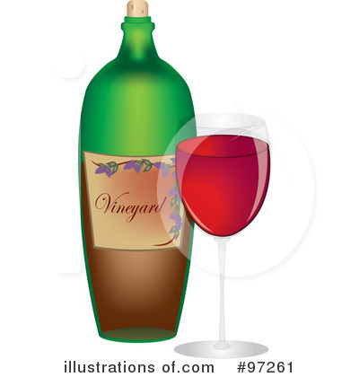 Wine Clipart #97261 by Pams Clipart