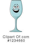 Wine Glass Clipart #1234660 by Vector Tradition SM