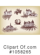 Winery Clipart #1058265 by Eugene