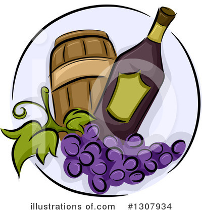 Grapes Clipart #1307934 by BNP Design Studio