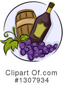 Winery Clipart #1307934 by BNP Design Studio