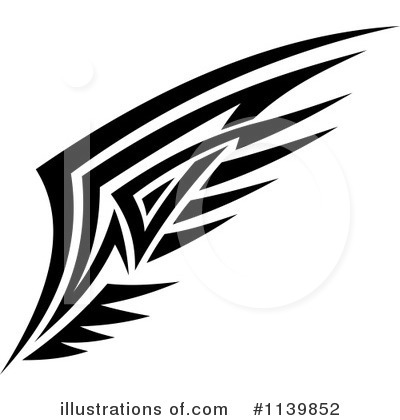 Wing Logos Clipart #1139852 by Vector Tradition SM
