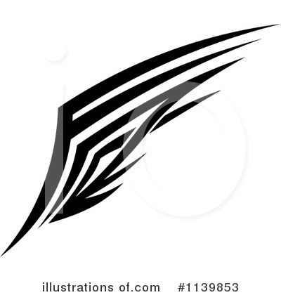 Royalty-Free (RF) Wing Clipart Illustration by Vector Tradition SM - Stock Sample #1139853
