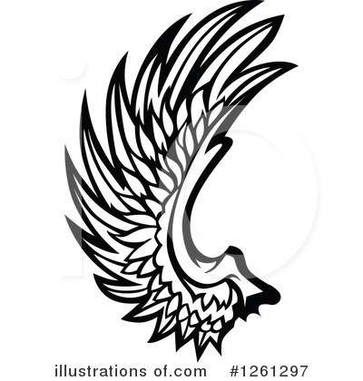 Royalty-Free (RF) Wing Clipart Illustration by Chromaco - Stock Sample #1261297