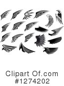 Wing Clipart #1274202 by Vector Tradition SM