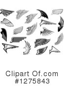 Wing Clipart #1275843 by Vector Tradition SM