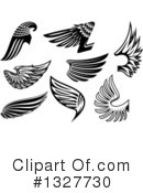 Wing Clipart #1327730 by Vector Tradition SM