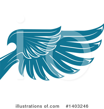 Royalty-Free (RF) Wing Clipart Illustration by Vector Tradition SM - Stock Sample #1403246