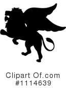 Winged Lion Clipart #1114639 by Pams Clipart