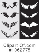 Wings Clipart #1062775 by Any Vector