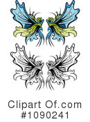 Wings Clipart #1090241 by Chromaco