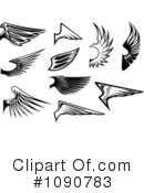 Wings Clipart #1090783 by Vector Tradition SM