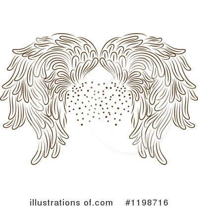 Wings Clipart #1198716 by Cherie Reve