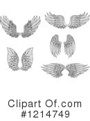 Wings Clipart #1214749 by Vector Tradition SM