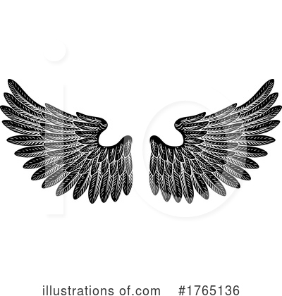 Royalty-Free (RF) Wings Clipart Illustration by AtStockIllustration - Stock Sample #1765136