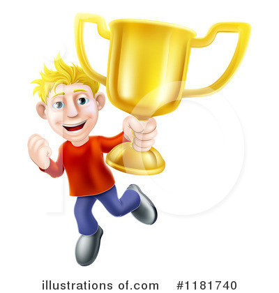 Royalty-Free (RF) Winner Clipart Illustration by AtStockIllustration - Stock Sample #1181740