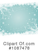 Winter Background Clipart #1087478 by KJ Pargeter