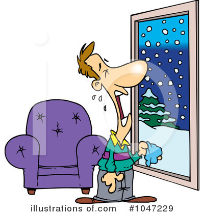 Snowing Clipart #1047229 by toonaday