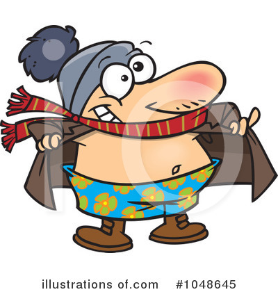 Royalty-Free (RF) Winter Clipart Illustration by toonaday - Stock Sample #1048645