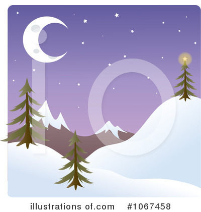 Royalty-Free (RF) Winter Clipart Illustration by Rosie Piter - Stock Sample #1067458