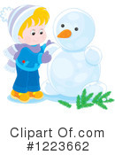 Winter Clipart #1223662 by Alex Bannykh