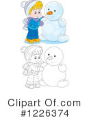 Winter Clipart #1226374 by Alex Bannykh