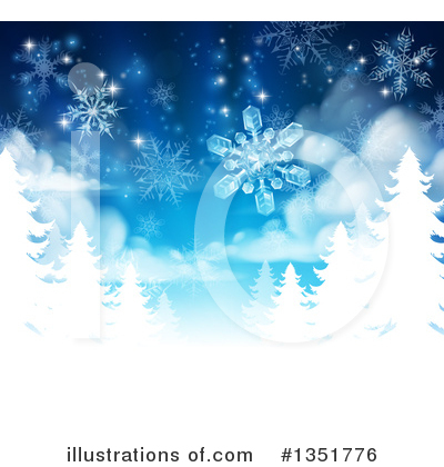 Winter Clipart #1351776 by AtStockIllustration