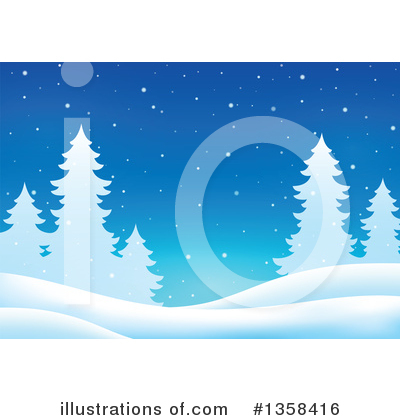 Snowing Clipart #1358416 by visekart