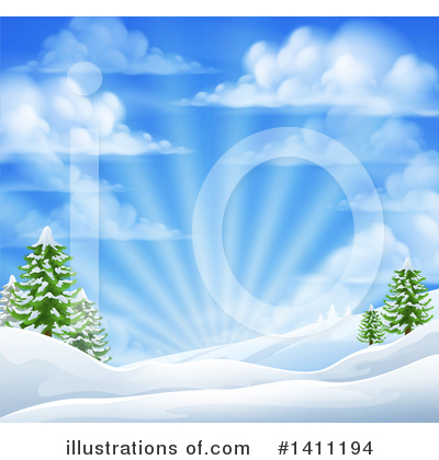 Royalty-Free (RF) Winter Clipart Illustration by AtStockIllustration - Stock Sample #1411194