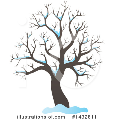 Bare Tree Clipart #1432811 by visekart