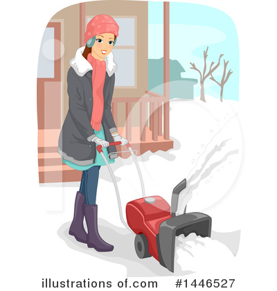 Snow Clipart #1446527 by BNP Design Studio