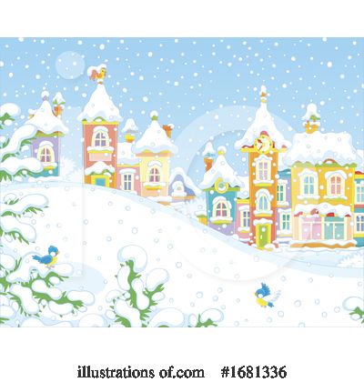 Royalty-Free (RF) Winter Clipart Illustration by Alex Bannykh - Stock Sample #1681336