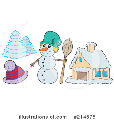 Royalty-Free (RF) Winter Clipart Illustration by visekart - Stock Sample #214575
