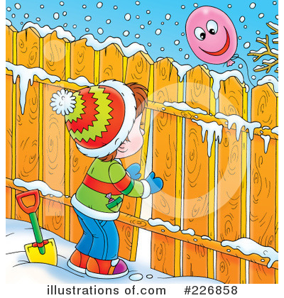 Royalty-Free (RF) Winter Clipart Illustration by Alex Bannykh - Stock Sample #226858