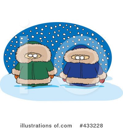 Royalty-Free (RF) Winter Clipart Illustration by toonaday - Stock Sample #433228