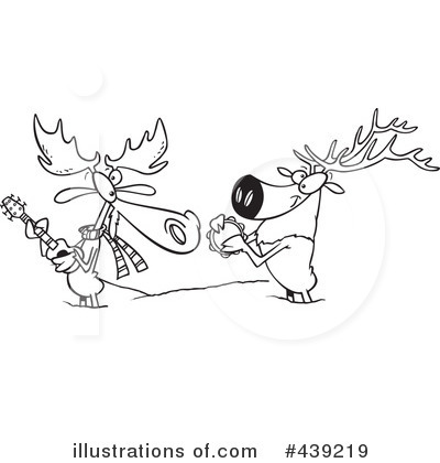 Royalty-Free (RF) Winter Clipart Illustration by toonaday - Stock Sample #439219