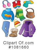 Winter Clothes Clipart #1081660 by visekart