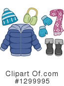 Winter Clothes Clipart #1299995 by BNP Design Studio