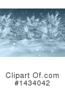 Winter Landscape Clipart #1434042 by KJ Pargeter