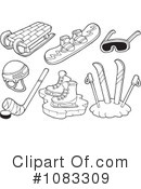 Winter Sports Clipart #1083309 by visekart