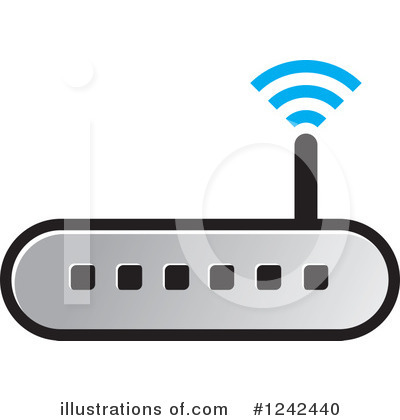 Royalty-Free (RF) Wireless Clipart Illustration by Lal Perera - Stock Sample #1242440